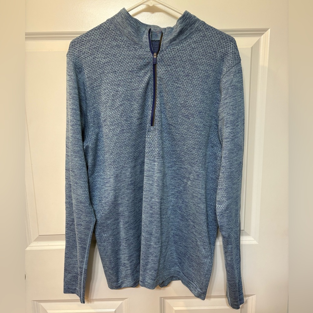 Men’s Lululemon quarter zip long sleeve shirt